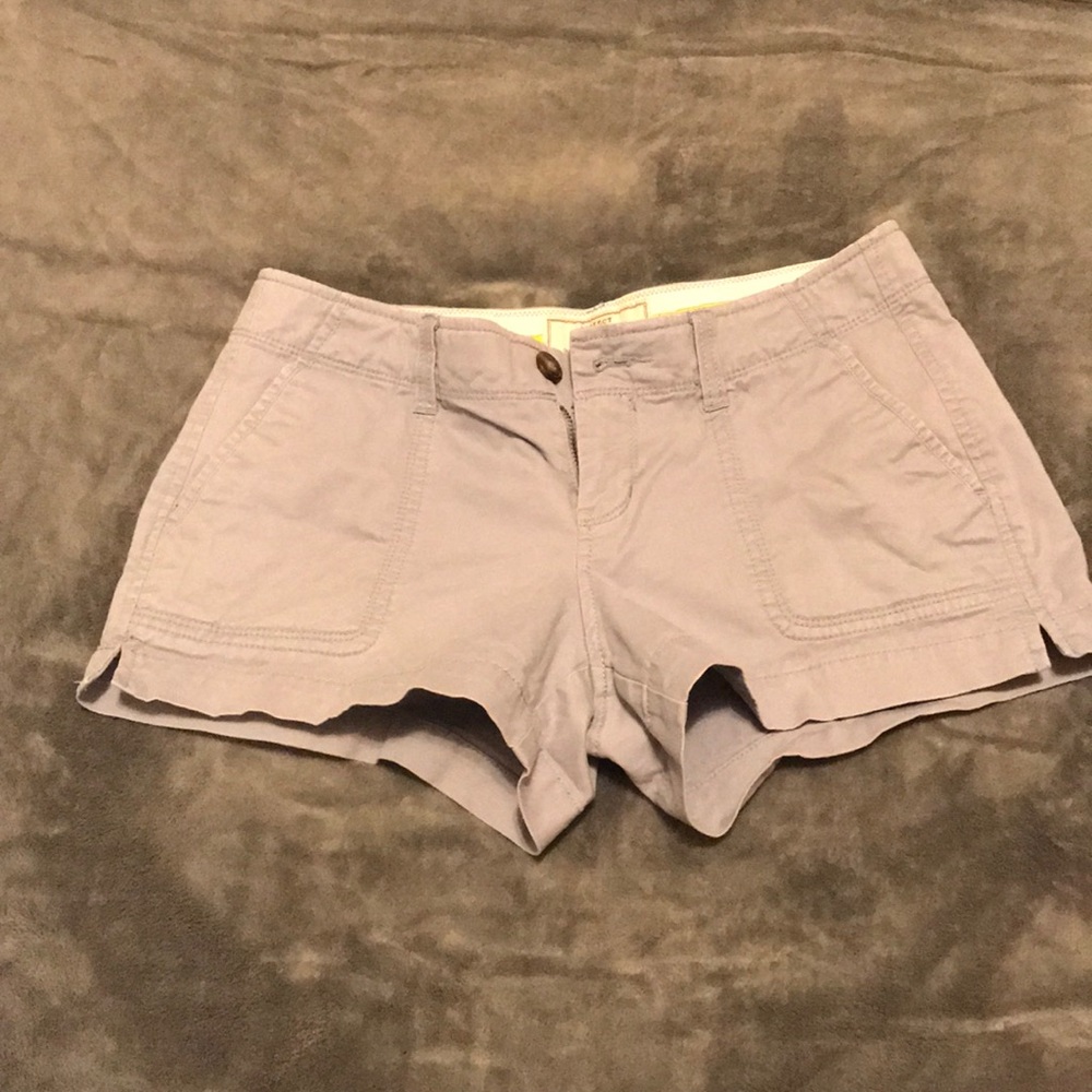 light blue Khaki shorts